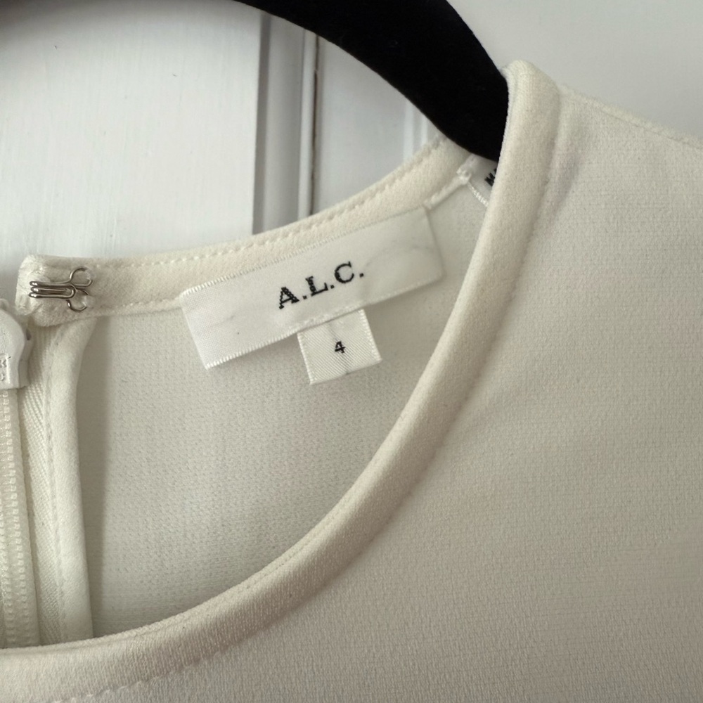 A.L.C. Cream Bodysuit Top - Picture 3 of 3